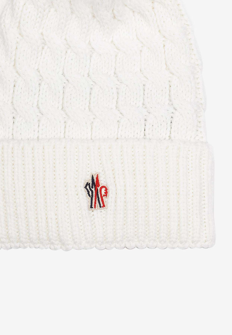 Logo-Patch Wool Beanie