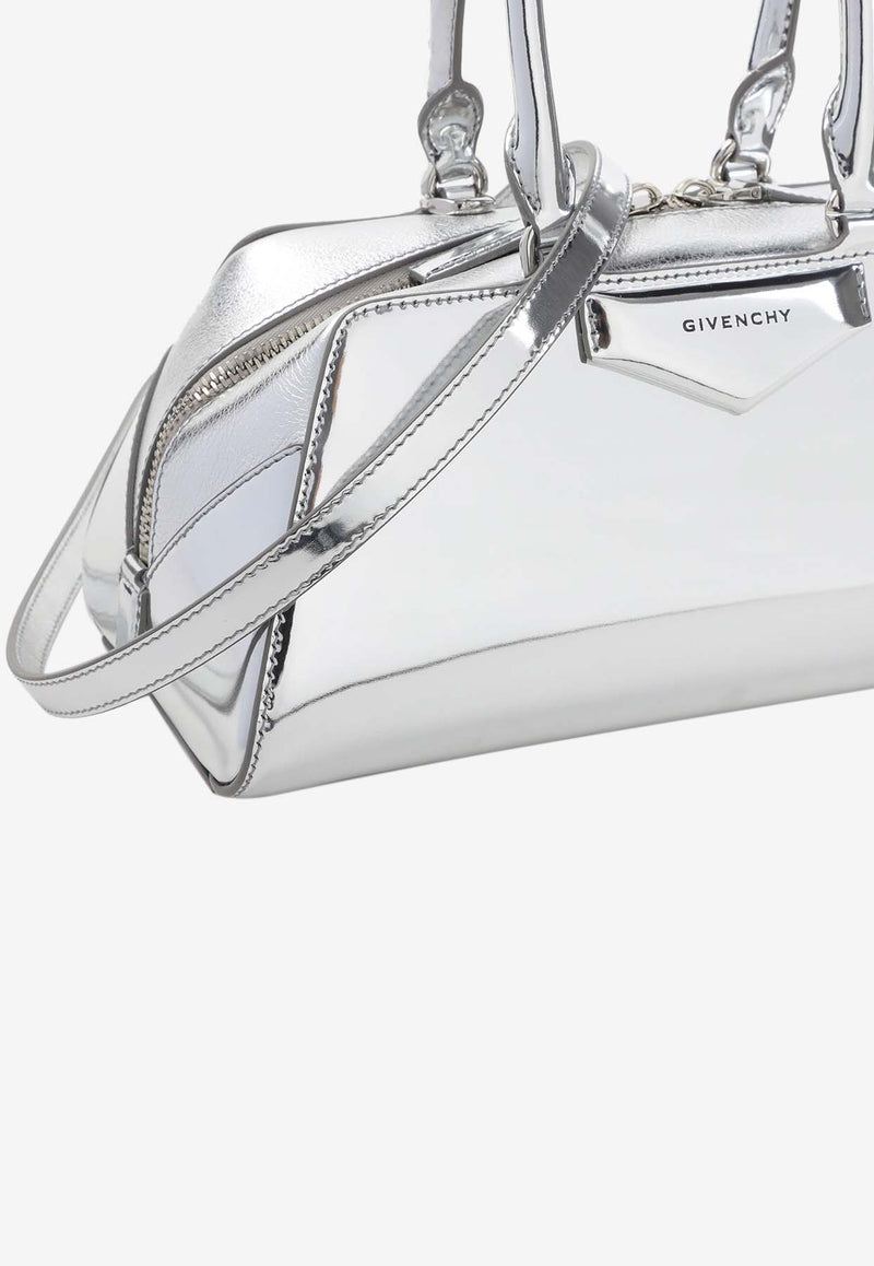 Small Antigona East/West Top Handle Bag