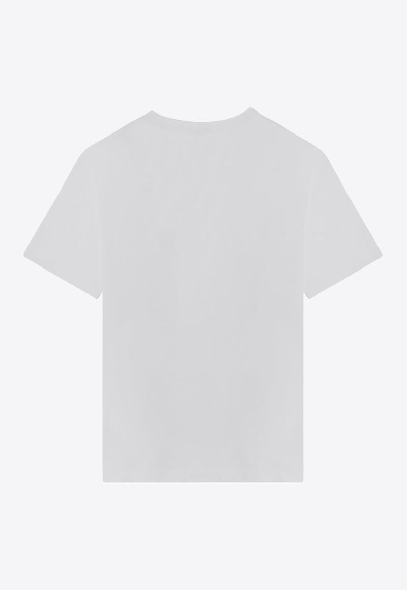 Dries Van Noten Basic Crewneck T-shirt White 0211019600/P_DRVNO-001