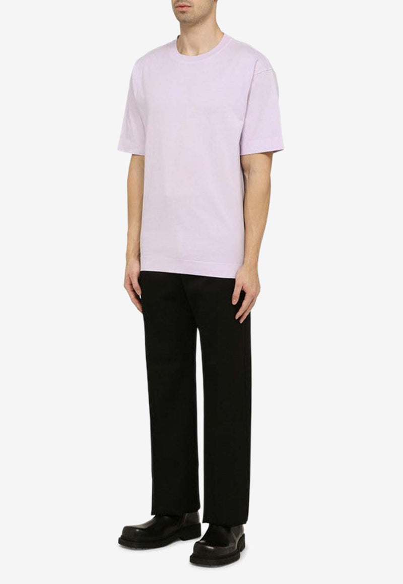 Dries Van Noten Heli Short-Sleeved T-shirt 0211168604/O_DRVNO-406 Lilac