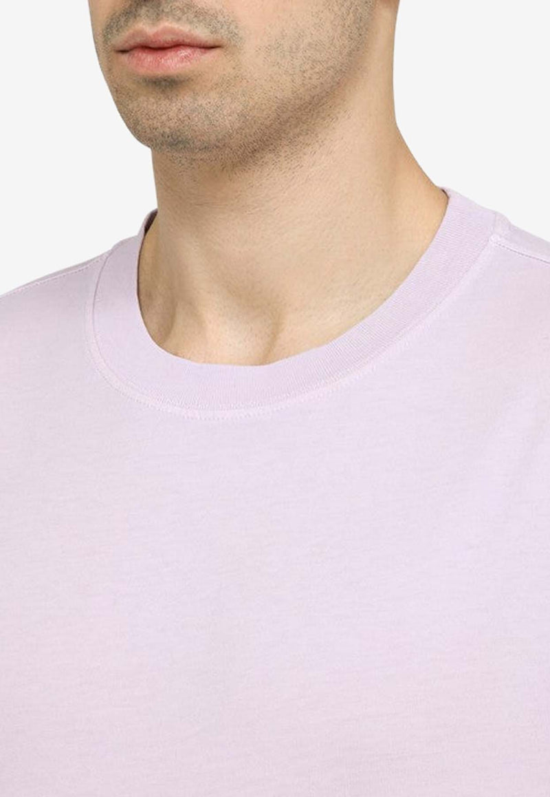 Dries Van Noten Heli Short-Sleeved T-shirt 0211168604/O_DRVNO-406 Lilac