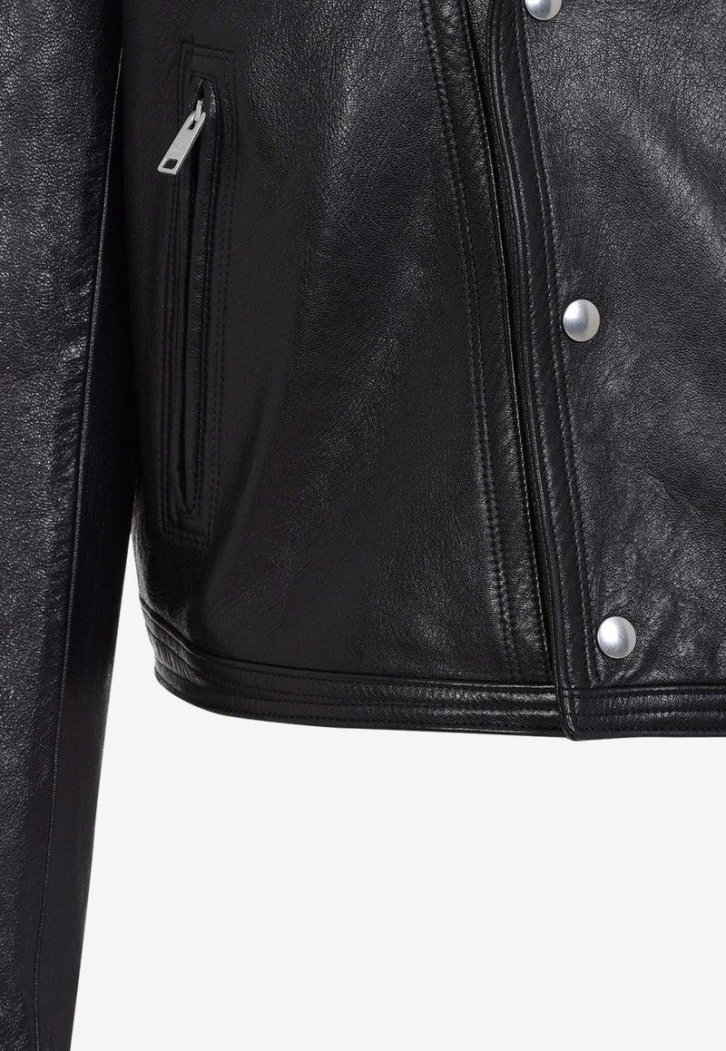 Leather Biker Jacket