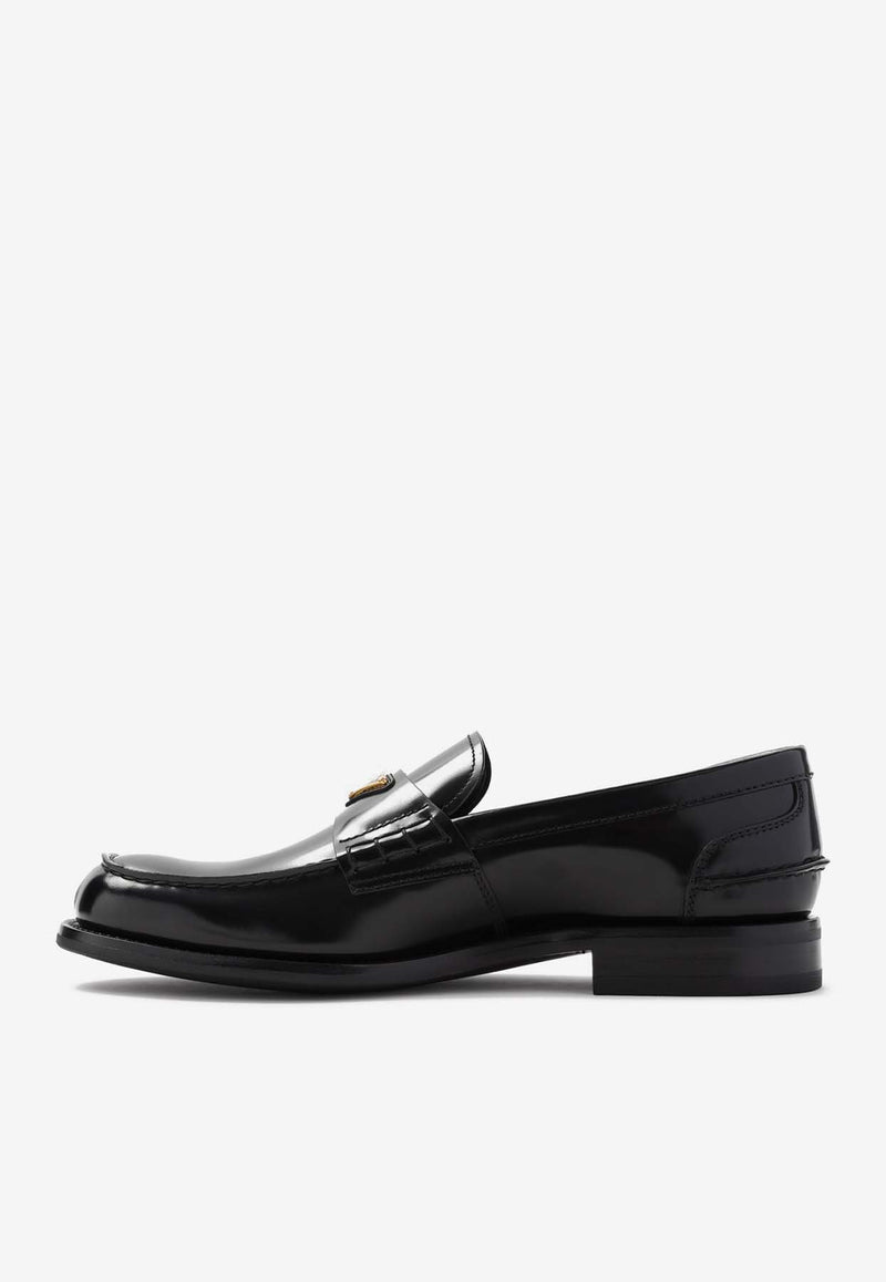 Logo Loafers in Patent Leather