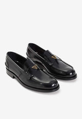 Logo Loafers in Patent Leather