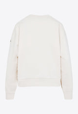 Logo Patch Crewneck Sweatshirt