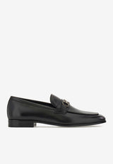 Ferragamo Balty Calf Leather Loafers Black 029268 BALTY 778978 NERO