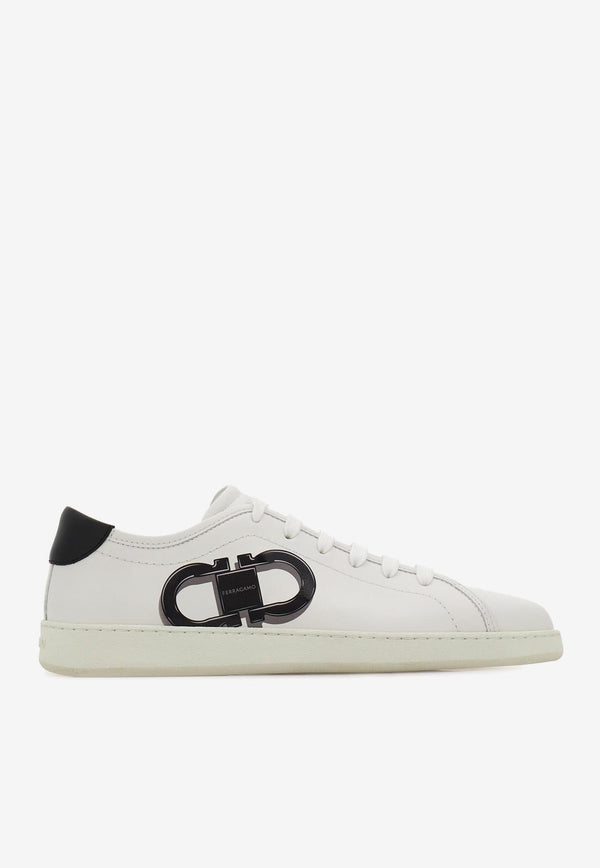 Ferragamo Brandy 1 Low-Top Sneakers 029835 BRANDY1 780991 BIANCO OTTICO
