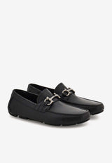 Ferragamo Parigi Calf Leather Loafers Black 02A664 PARIGI 5 NEW 789628 NERO