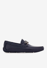 Ferragamo Parigi Calf Leather Loafers Navy 02A664 PARIGI 5 NEW 789630 NAVY