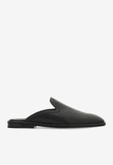 Ferragamo Tampa Calf Leather Slippers Black 02A767 TAMPA 792859 NERO