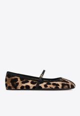 Vally Leopard Print Ballet Flats