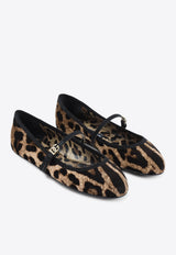 Vally Leopard Print Ballet Flats