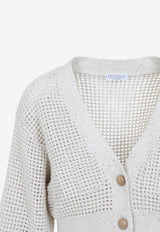 Knitted Cropped Cardigan