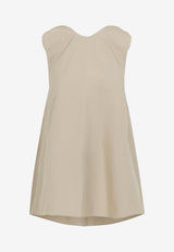 Draped Back Sleeveless Top