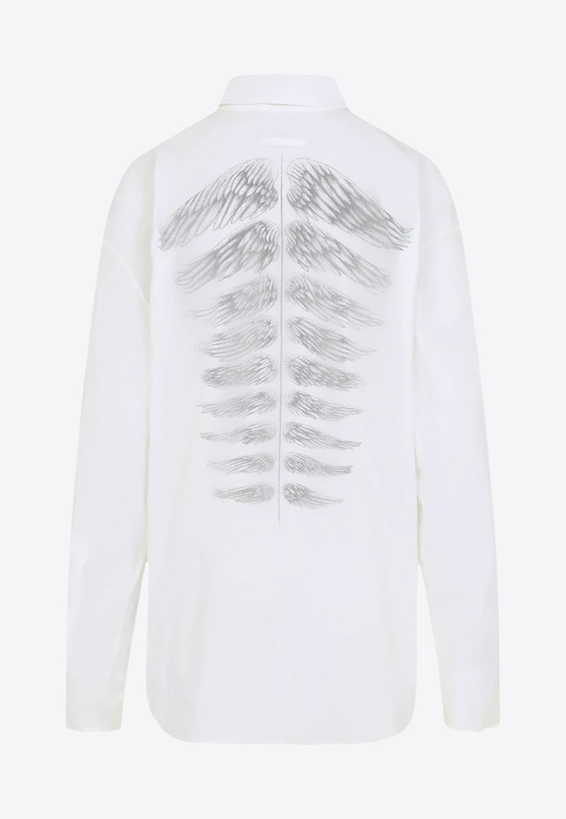 Long-Sleeved Double Layer Shirt