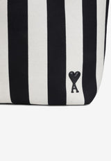 Ami De Coeur Stripe Tote Bag