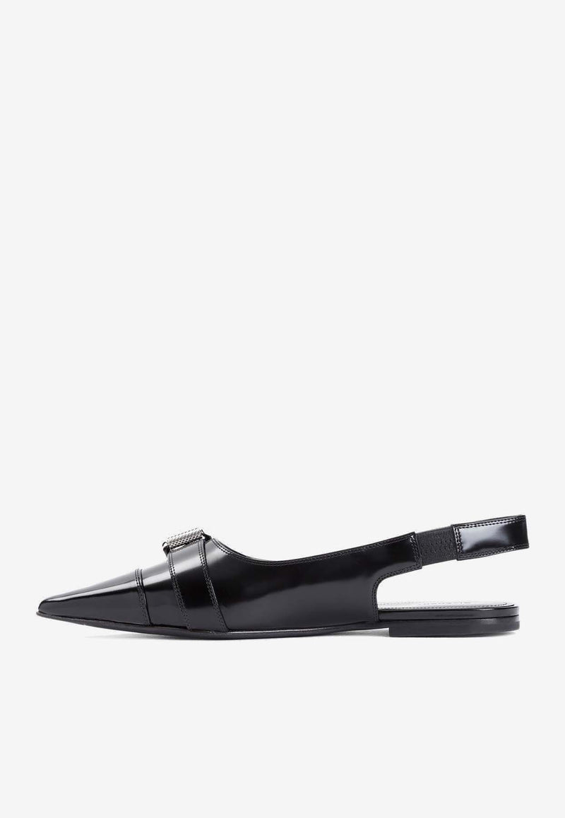 Voyou Pointed-Toe Flats