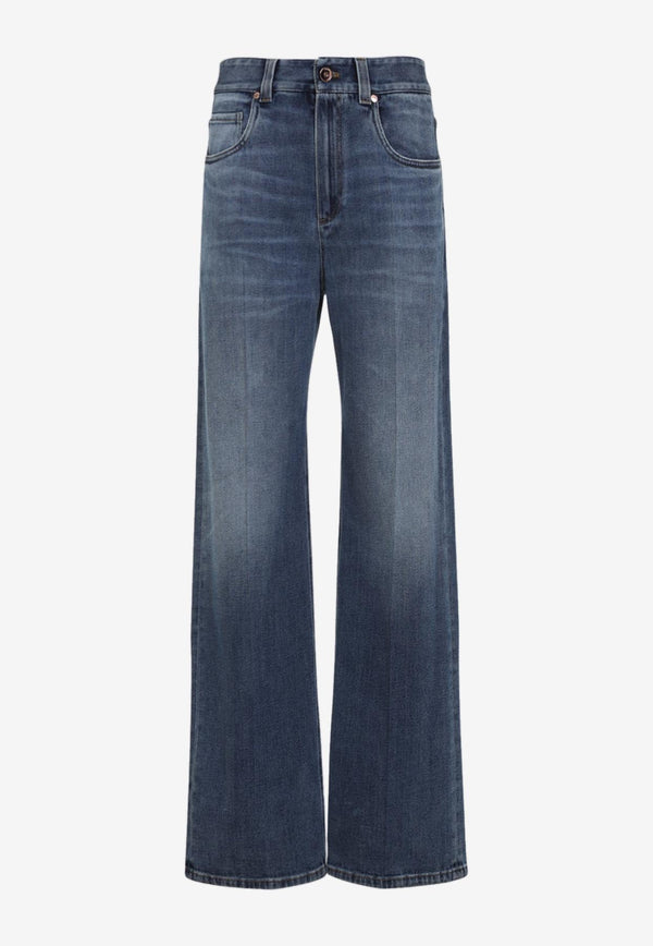Wide-Leg Jeans
