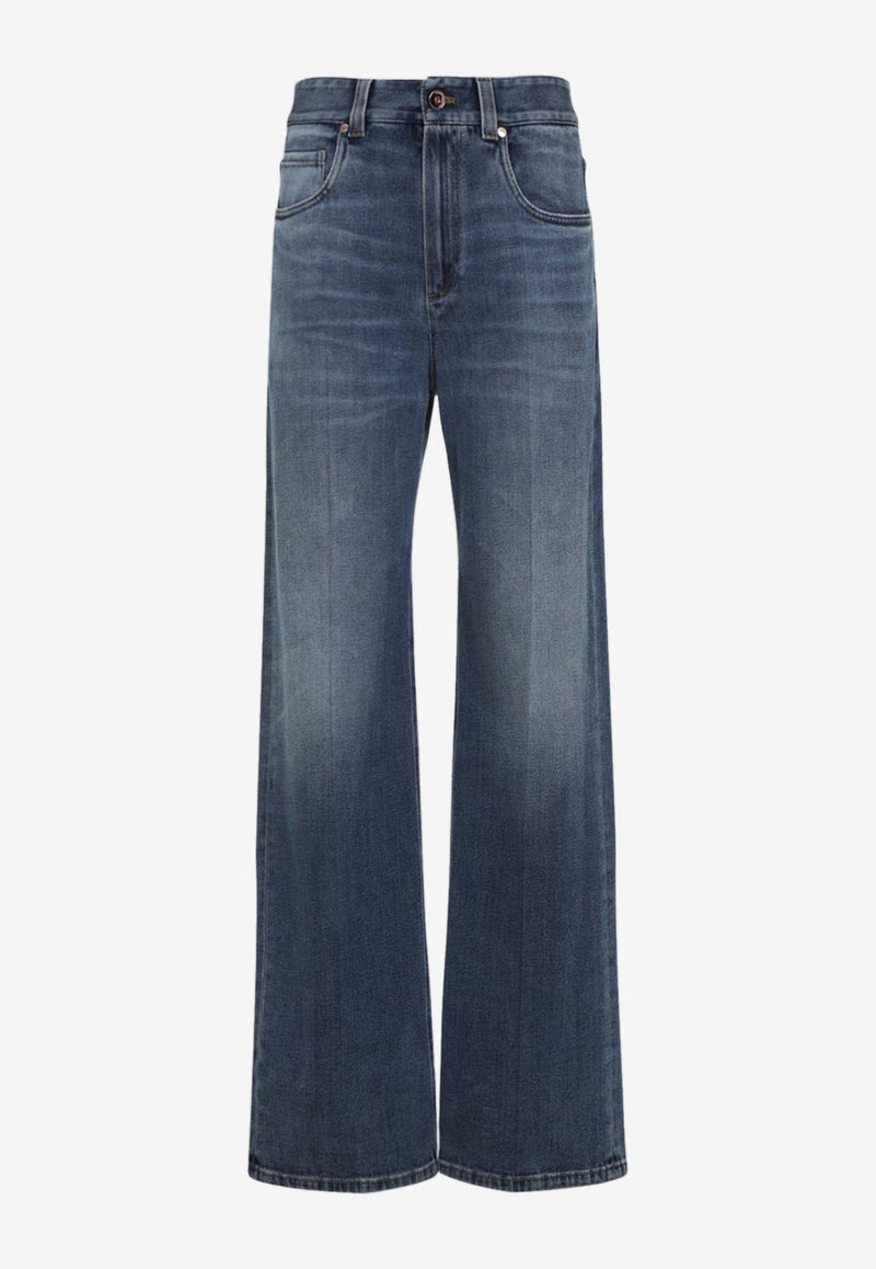 Wide-Leg Jeans