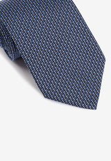 Geometric Silk Tie