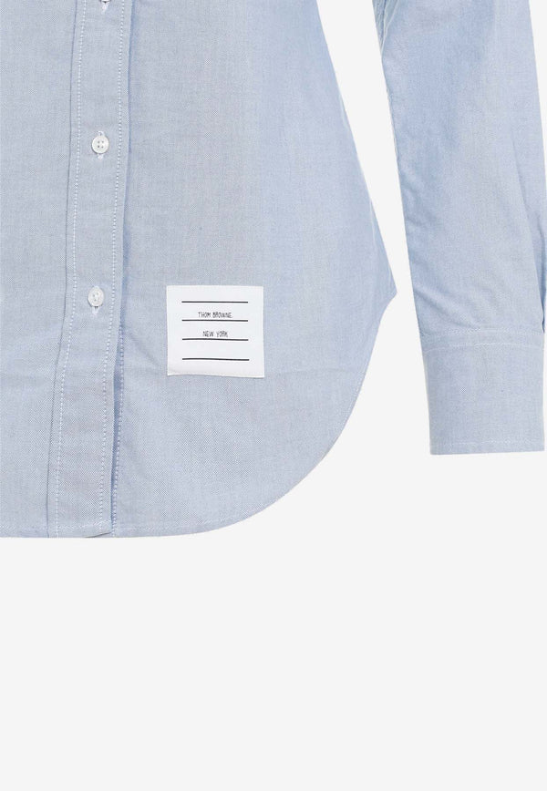 Long-Sleeved Oxford Shirt