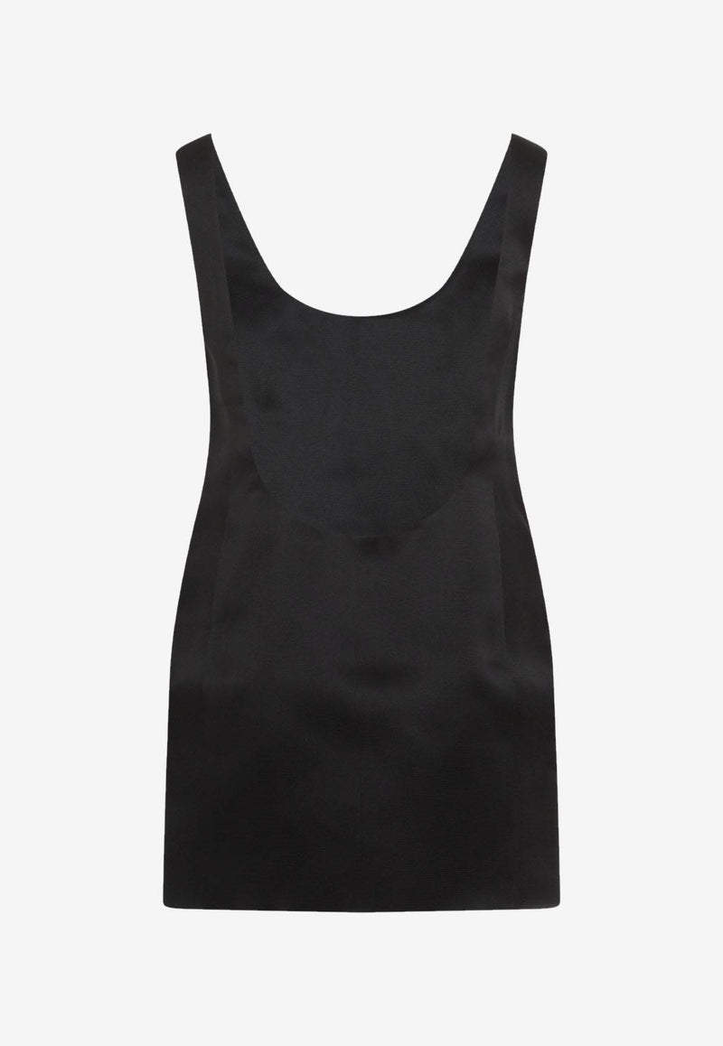 Pranta Sleeveless Mini Dress