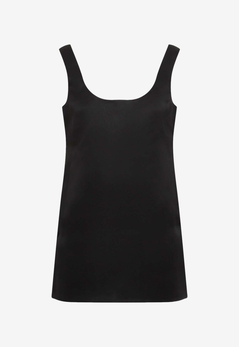 Pranta Sleeveless Mini Dress