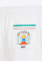 Metaphysical Tennis Silk Shorts