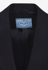 Single-Breasted Wool Blazer