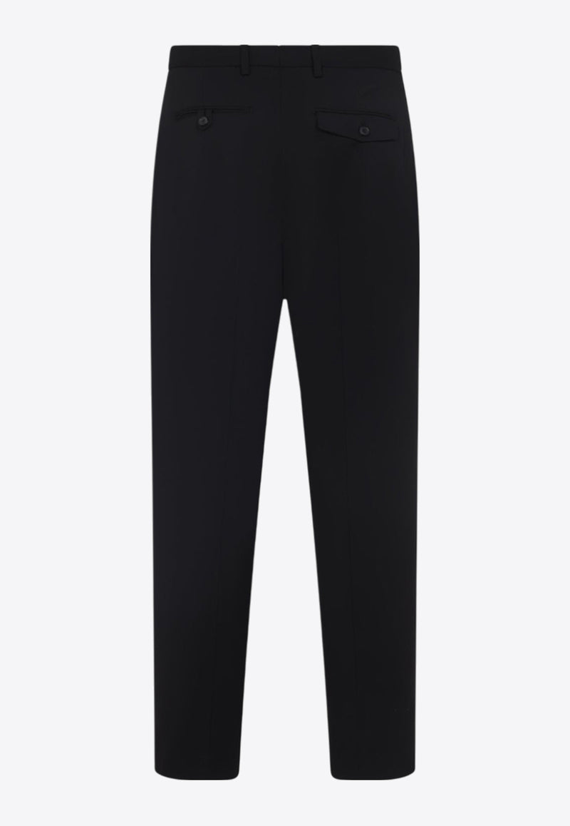 Tapered-Leg Chino Pants