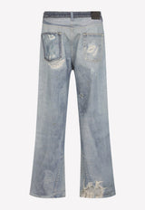 Third Cut Distressed Jeans