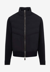 Berluti Quilted Padded Jacket Navy R27OBU104.002-N32 BLUE WINTER NIGHT