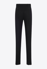 Camargue Wool High-Rise Pants