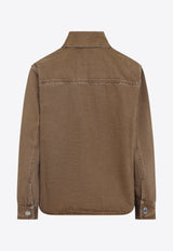 Ami De Coeur Faded Denim Jacket