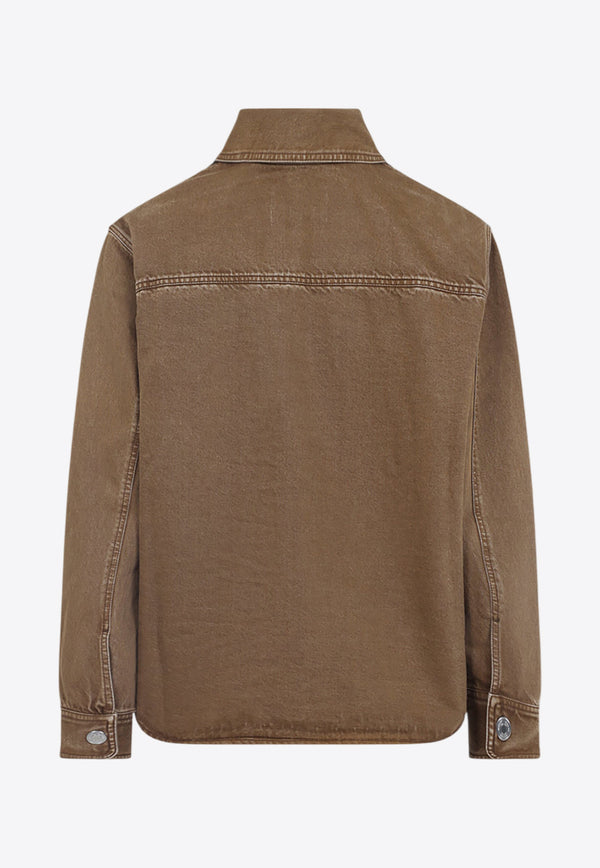 Ami De Coeur Faded Denim Jacket