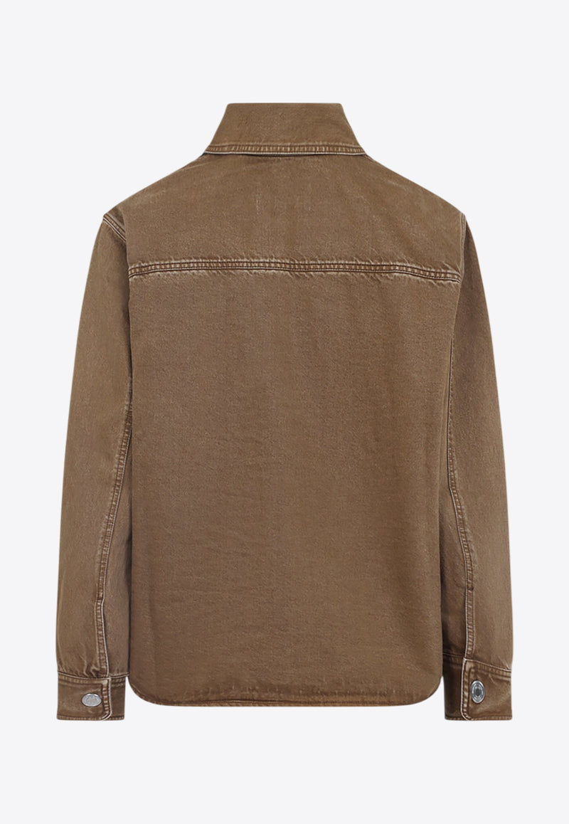 Ami De Coeur Faded Denim Jacket