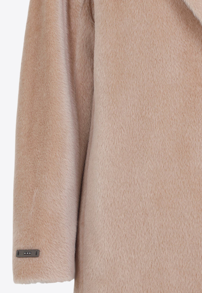 Bear Cocoon Single-Breasted Coat