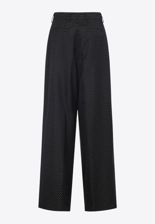 Penn Wide-Leg Tailored Pants