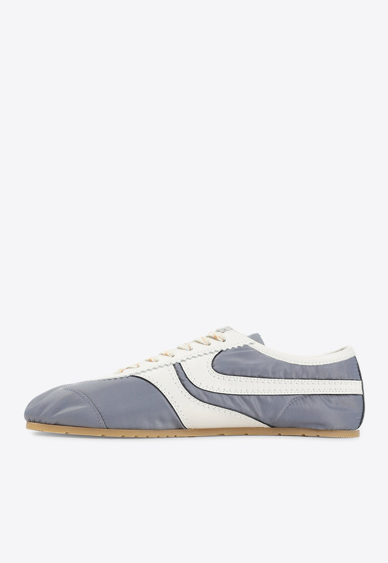 Low-Top Sneakers with Leather-Patches