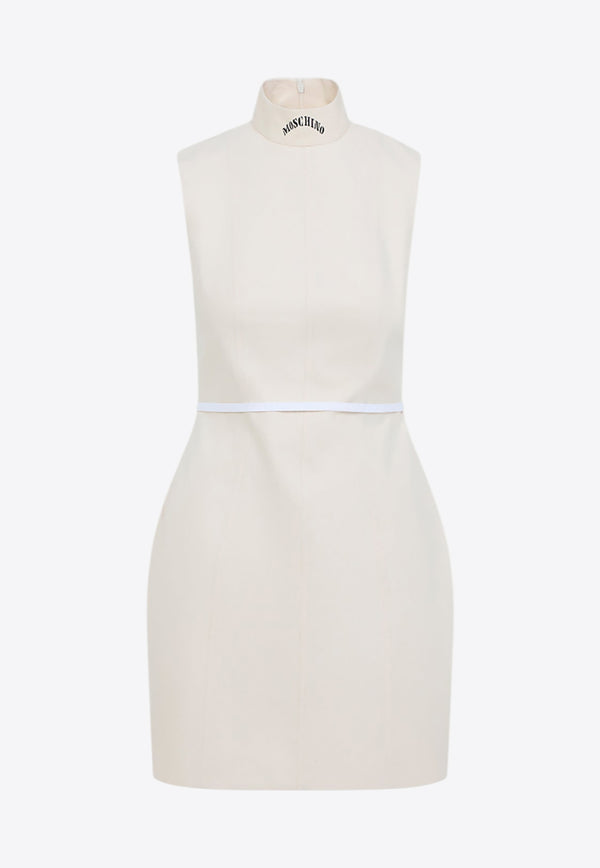 Mini Dress with Logo-Print