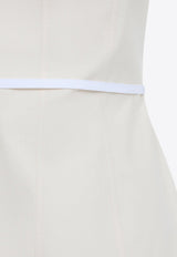 Mini Dress with Logo-Print