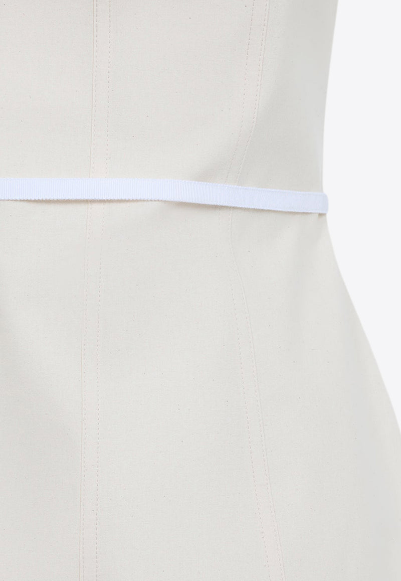 Mini Dress with Logo-Print