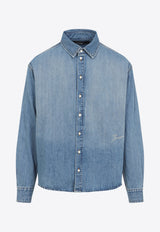 Simon De-Nîmes Faded Denim Shirt