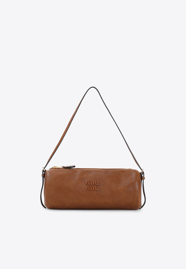 Logo Nappa Leather Pouch