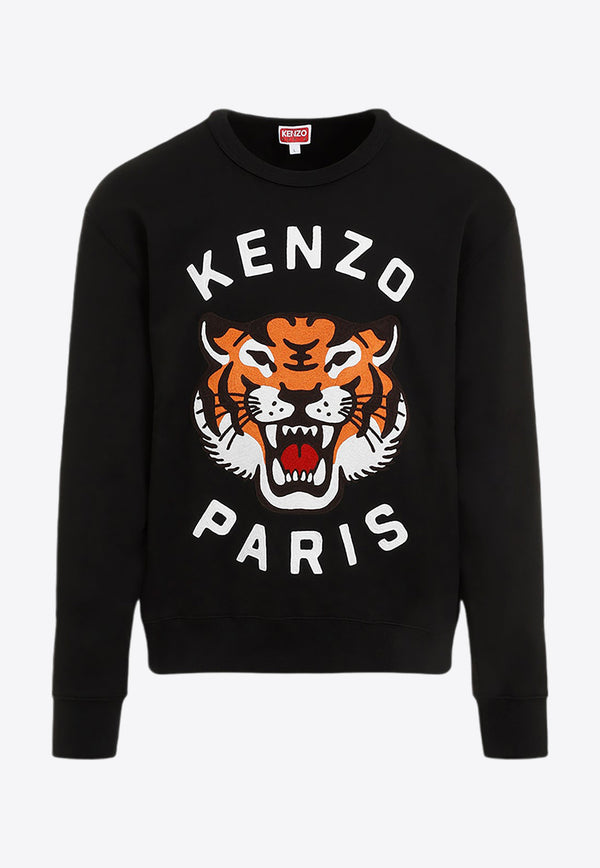 Lucky Tiger Crewneck Sweatshirt