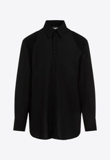 Long-Sleeved Wool Shirt