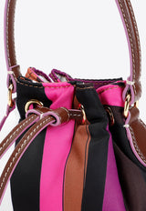 Yummy Iride Print Bucket Bag