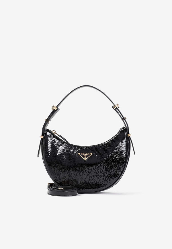 Arqué Naplak Patent Leather Shoulder Bag