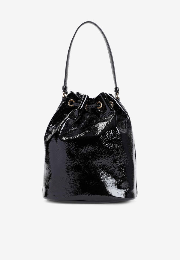 Naplak Patent Leather Bucket Bag