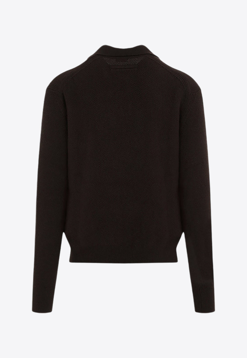 Oasi Cashmere Polo Sweater